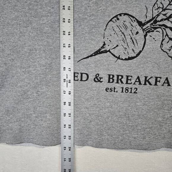 The Office Schrute Farms Cropped Crewneck Sweatshirt Unisex XL 0739 - Picture 6 of 7